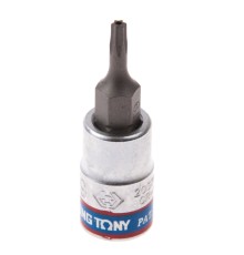 Насадка (бита) торцевая 1/4", Torx, T9, L = 37 мм, с отверстием KING TONY 203709