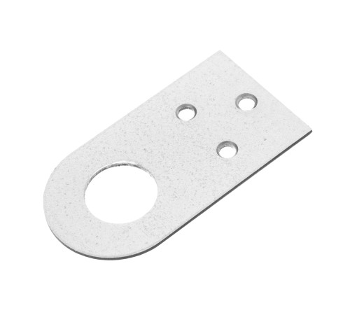 Проушина прямая, 2 мм, 75 х 40 мм, цинк Сибртех