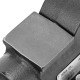 Тиски слесарные BVH-125, 125 мм, поворотные, стальная направляющая, с наковальней //Denzel