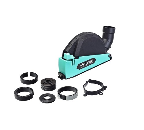 Насадка пылеудаления для УШМ 125 мм, пластик Sturm!