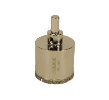 Коронка алмазная по керамограниту 45 х 70 мм,3гр. Хв., с центрир. Cверл. Sturm!