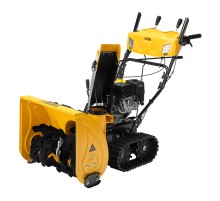 Бензиновая снегоуборочная машина SBM 610DT PRO, 212cc, гусеницы, эл.старт, блок. дифф. Denzel