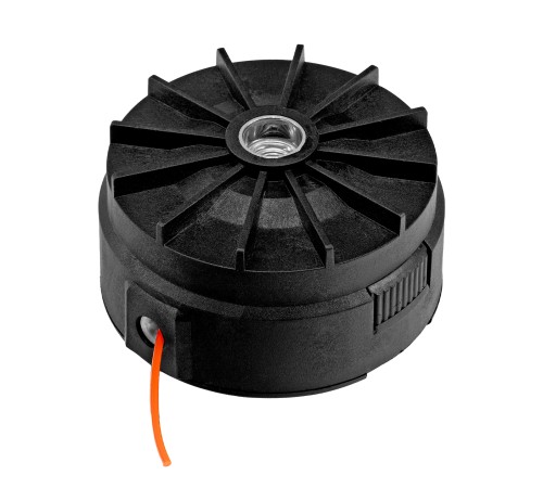 Триммер электрический TE-1220, 1200 Вт, 380 мм, катушка, диск, разборная штанга Denzel