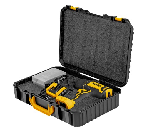 Гайковерт ударный аккумуляторный бесщет. CIWH-BL-20-1000, Li-Ion, 20 В// Denzel