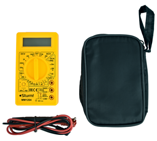 Мультиметр цифровой, Sturm!
