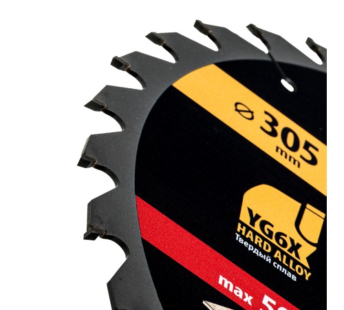 Пильный диск по дереву ф305 х 32 мм, 32 зубьев Denzel