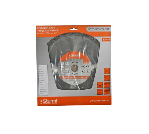 Диск пильный Sturm! 9020-305-30-80T Диск пильный Sturm! 9020-305-30-80T