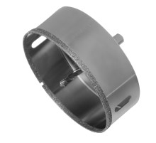 Сверло алмазное по керамограниту, 110 х 67 мм, трехгранный хвостовик Matrix