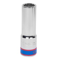 Головка торцевая глубокая двенадцатигранная 1/2", 15 мм KING TONY 423015M