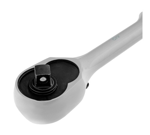 Ключ-трещотка 1/4", CrV, 120 зубьев, цельнометаллический, хром Gross Ключ-трещотка 1/4", CrV, 120 зубьев, цельнометаллический, хром Gross