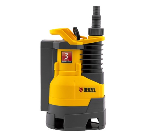 Дренажный насос DPХ450, 450 Вт, подъем 5 м, 9000 л/ч Denzel
