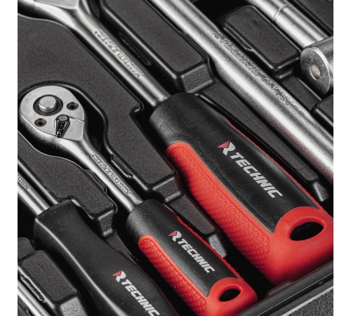 RUNTEC RT-HT108T Набор ручных инструментов RUNTEC TECHNIC 108 предметов 1/2", 1/4"