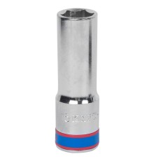 Головка торцевая глубокая шестигранная 1/2", 15 мм KING TONY 423515M