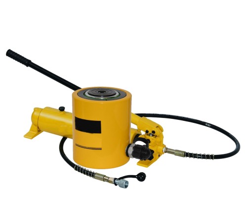 Домкрат гидравлический грузовой TOR ДУ30П150 (HHYG-30150) 30 т + насос TOR HHB-700A