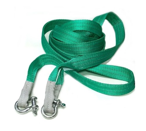 Буксир текстильный ленточный TOR БТЛ 42,0 т 6,0 м (скоба-скоба)