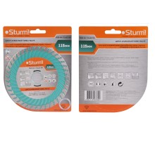 Алмазный диск, Турбо wave 115м Sturm!