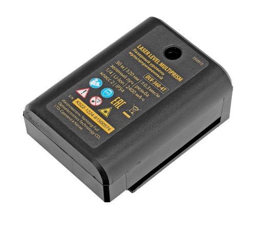 Лазерный уровень мультипризменный DLV 360-4T, 30 м, зеленый луч, Li-Ion 2,4 Aч, штатив Denzel