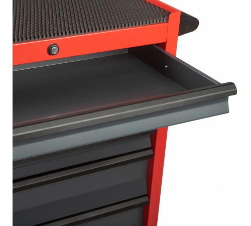 RUNTEC RTEC-6R Тележка инструментальная 6 полочная ECO красная