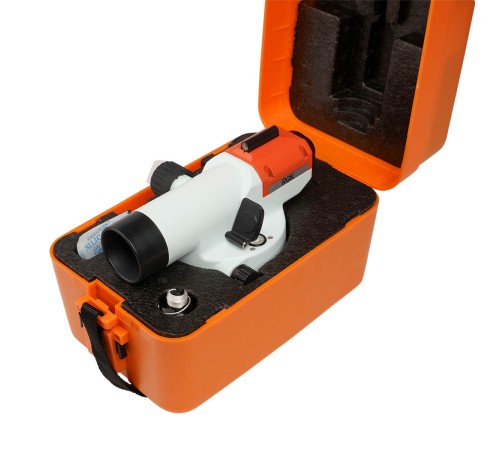 Комплект оптический нивелир RGK C-24 с поверкой + штатив S6-N + рейка AMO S4