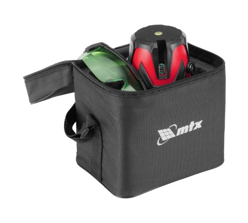 Лазерный уровень MXL GREEN, 30 м, зеленый луч, акк. Li 2400 mAh, сумка, резьба 5/8" MTX