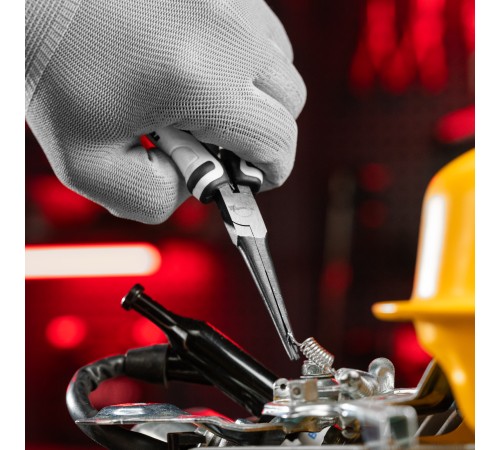 Длинногубцы Mini удлиненные, 150 мм, авторазжим, Pro Matrix