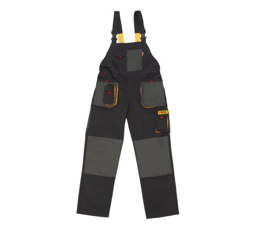 Полукомбинезон профессиональный рабочий, 65% полиэстер 35% хлопок, XXL Denzel