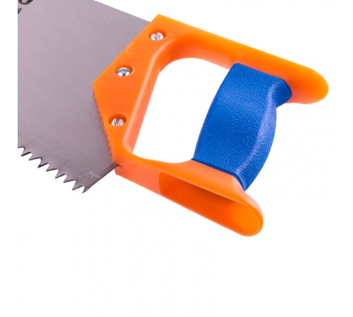 Ножовка по дереву, 500 мм, шаг зубьев 6.5 мм, пластиковая рукоятка (Ижевск)