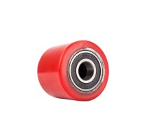 Колесо полиуретан 80х60 мм с подшипником для тележек гидравлических