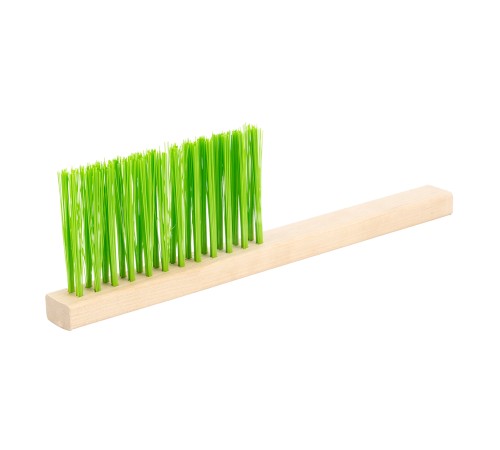 Щетка-сметка двухрядная, 280 мм, деревянная ручка Сибртех