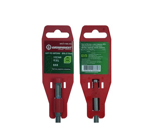 Бур SDS+ БОЕКОМПЛЕКТ B9019-F08-210 Бур SDS+ БОЕКОМПЛЕКТ B9019-F08-210