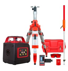 Комплект: ротационный нивелир RGK SP-400 + штатив RGK SH-170 рейка RGK LR-2