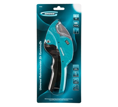 Ножницы для резки изделий из ПВХ, универсальные, D-42 мм, автомат // Gross Ножницы для резки изделий из ПВХ, универсальные, D-42 мм, автомат // Gross