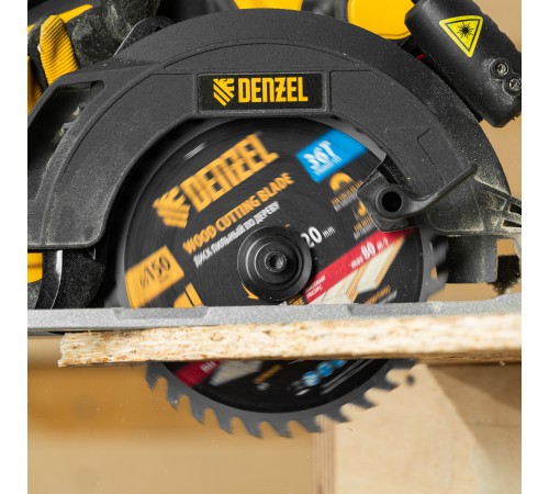 Пильный диск по дереву ф150 х 20 мм, 36 зубов Denzel