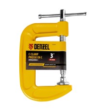 Струбцина G-образная, 3", 75 мм// Denzel