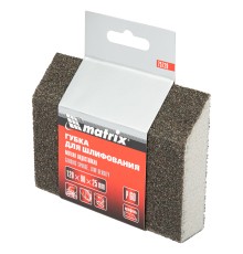 Губка для шлифования, 120 х 90 х 25 мм, трапеция, мягкая, P 60 Matrix Губка для шлифования, 120 х 90 х 25 мм, трапеция, мягкая, P 60 Matrix