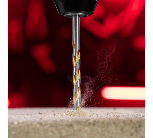 Сверло по бетону Golden Line, 8 х 120 мм цилиндрический хвостовик Matrix