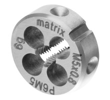 Плашка М5 х 0.8 мм, HSS Matrix