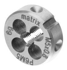 Плашка М5 х 0.8 мм, HSS Matrix