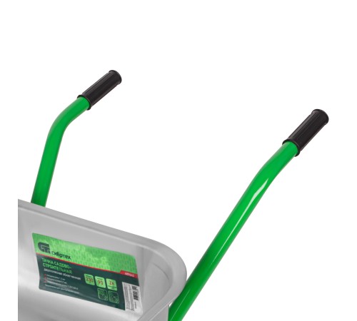 Тачка садово-строительная 2-х колесная, грузоподъемность 230 кг, объем 90 л Сибртех