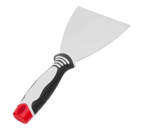 Шпательная лопатка из нержавеющей стали, 100 мм, трехкомпонентная ручка Matrix