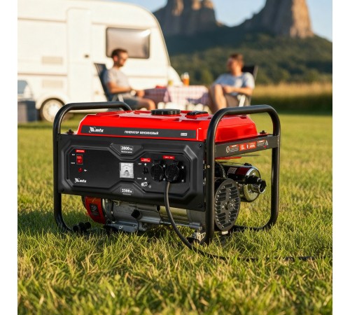 Генератор бензиновый RS-3500, 2,8 кВт, 230В, ручной стартер MTX