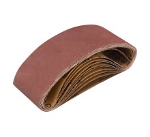 Лента абразивная бесконечная, P 120, 75 х 457 мм, 10 шт Matrix