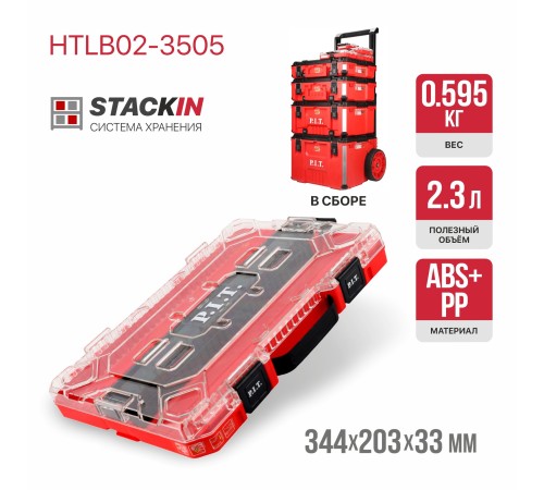 Органайзер для оснастки системы STACKIN P.I.T. HTLB02-3505