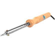 Паяльник электрический 60 Вт, деревянная рукоятка СОЮЗ
