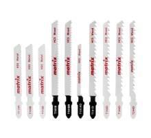 Набор полотен для электролобзика универсальный, 10 шт, T-SET1001 Matrix