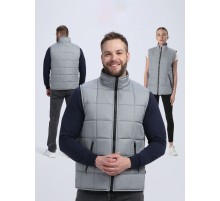Жилет утепленный Офис (тк.Дюспо), серый