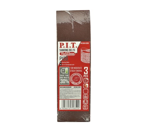 Лента шлифовальная P.I.T. APLS08-0120B