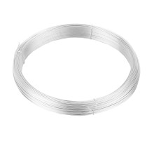 Проволока стальная 50 м, оцинкованная, термообработанная 1 мм Сибртех