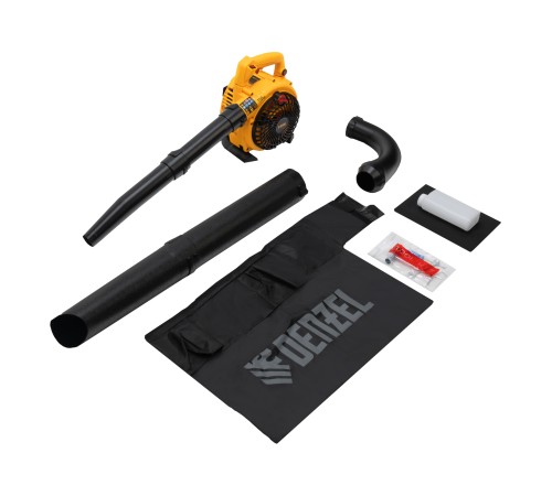 Воздуходувка-пылесос бензиновая GL-260, 26 см3, 1 л.с. Denzel