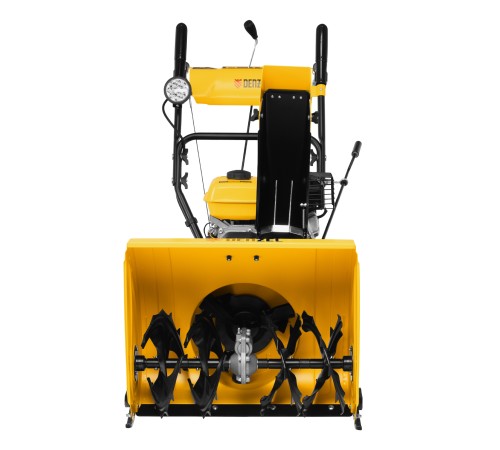 Бензиновая снегоуборочная машина SBM 610, 212 cc, ручной старт, фара Denzel Бензиновая снегоуборочная машина SBM 610, 212 cc, ручной старт, фара Denzel